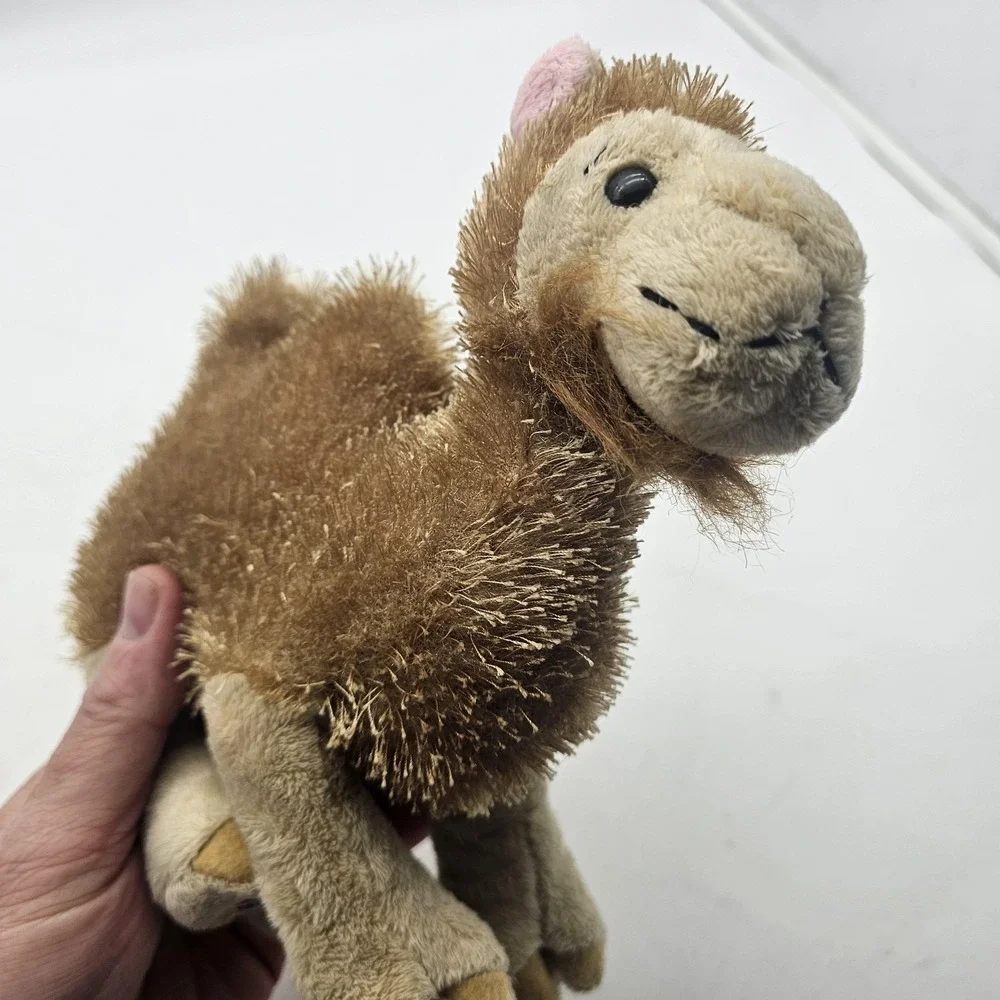 GANZ Webkinz Camel Plush Stuffed Animal Toy Small Tan Brown Soft Cute Kawaii